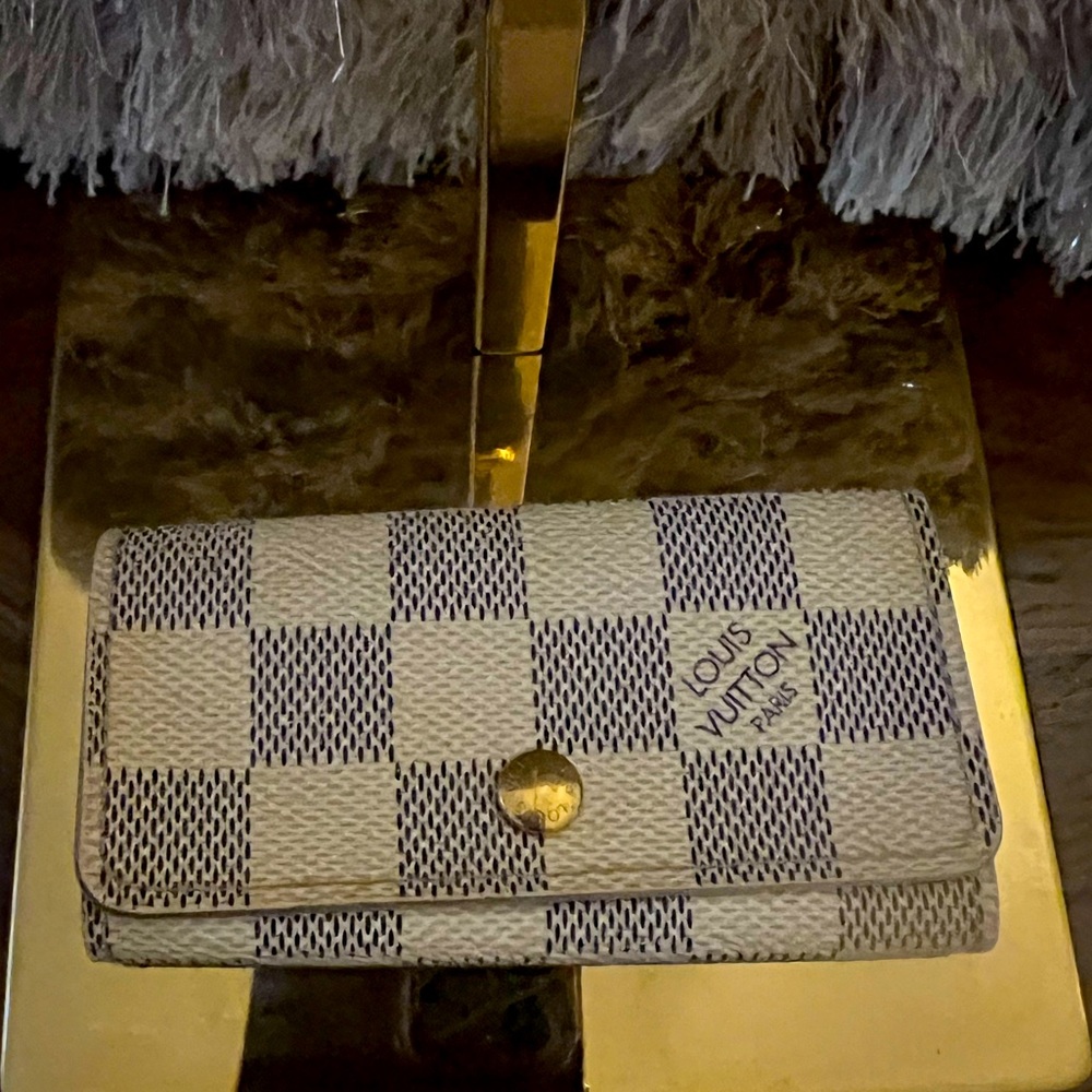LV DAMIER AZUR Multicles 4 Key Holder